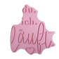 du. ich. läuft. 1- Stempel