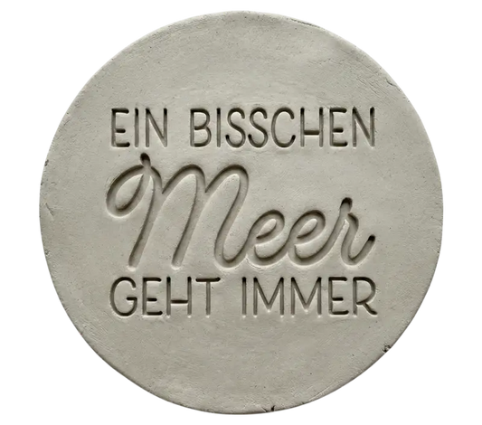 Ein bisschen Meer geht immer - Stempel - Spruchstempel