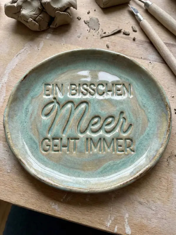 Ein bisschen Meer geht immer - Stempel - Spruchstempel