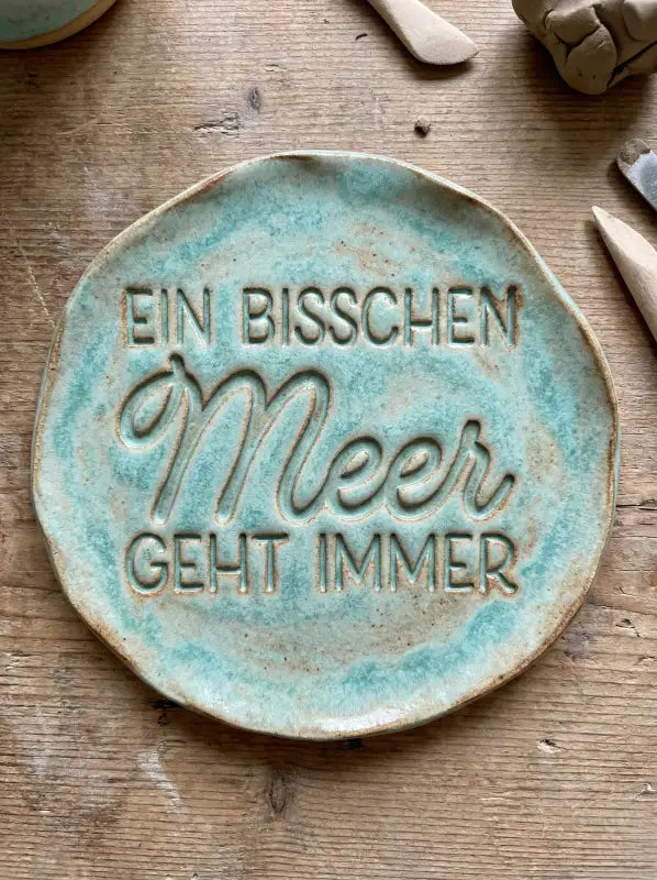 Ein bisschen Meer geht immer - Stempel - Spruchstempel
