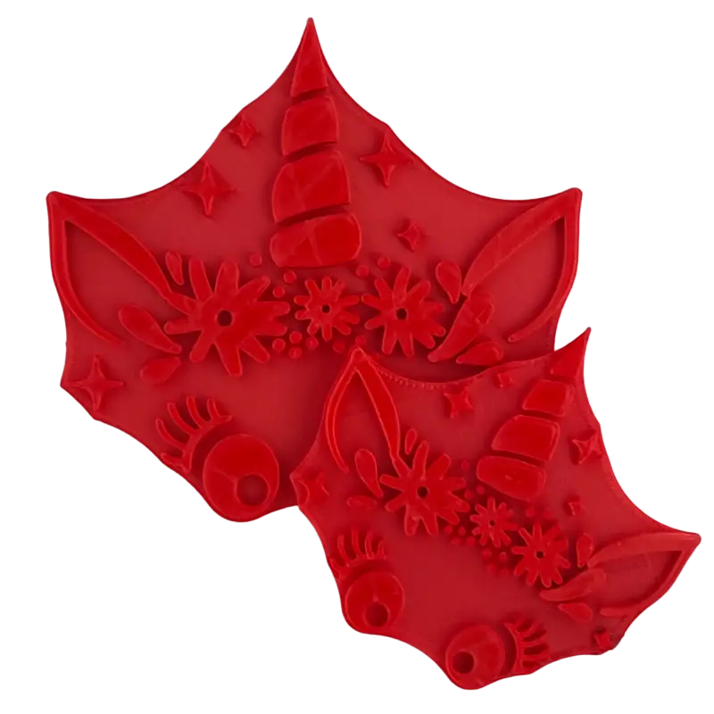 Einhorn Gesicht - Prägestempel - Minseart