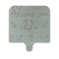 Etwas von dir bleibt bei mir - Prägestempel mit Positionierungshilfe - Spruchstempel