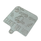 Etwas von dir bleibt bei mir - Prägestempel mit Positionierungshilfe - Spruchstempel