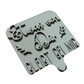 Etwas von dir bleibt bei mir - Prägestempel mit Positionierungshilfe - Spruchstempel