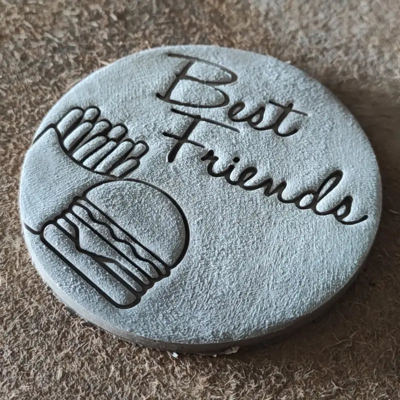 Fast Food Freunde - Stempel - Bildliche Stempel