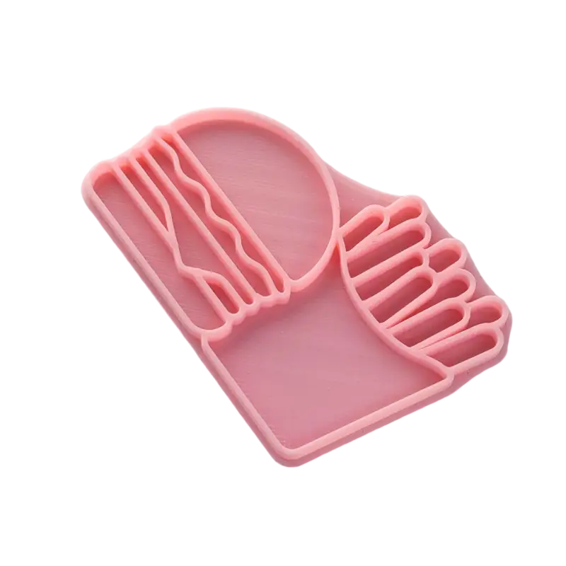 Fast Food Freunde - Stempel - Bildliche Stempel
