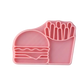 Fast Food Freunde - Stempel - Bildliche Stempel