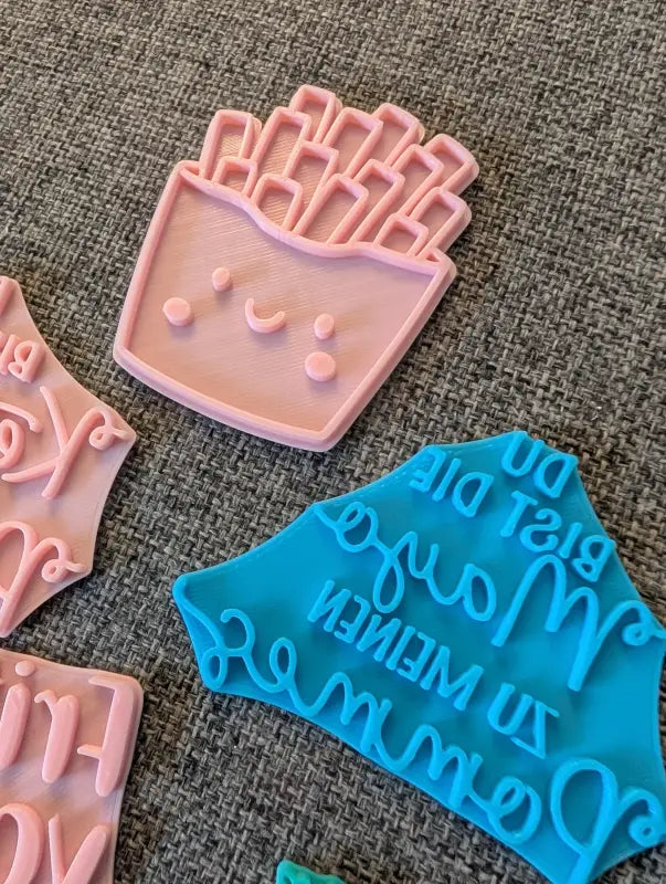 Fastfood Liebe Set - Stempel B-Ware / 2te Wahl