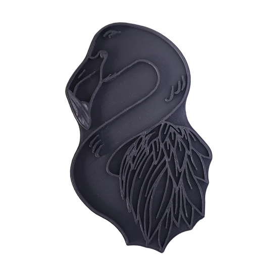 Flamingo - Stempel - Spruchstempel