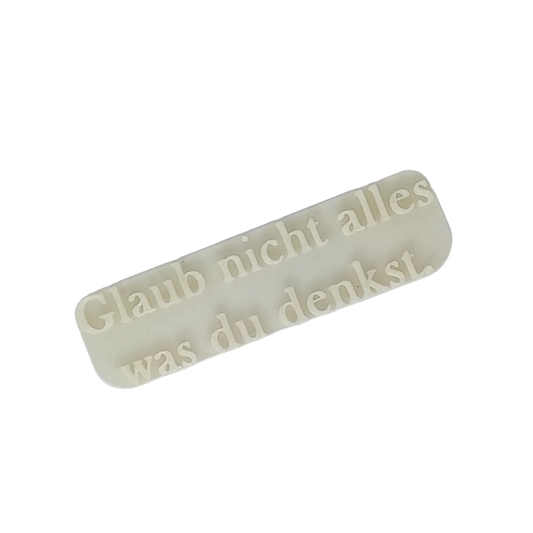 Glaub nicht alles was du denkst - Stempel - Minseart