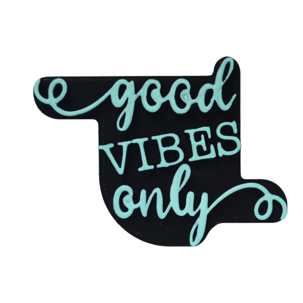 good vibes only - Stempel - Spruchstempel