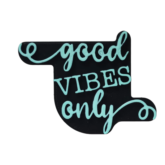 good vibes only - Stempel - Spruchstempel