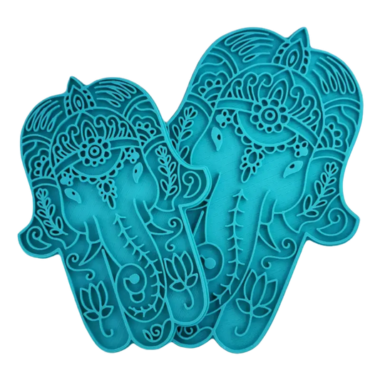Hamsa Hand mit Ganesha - Stempel - Minseart
