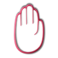 Hand - Ausstecher
