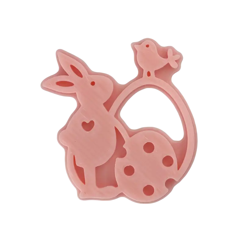Hase mit Osterei - osterstempel