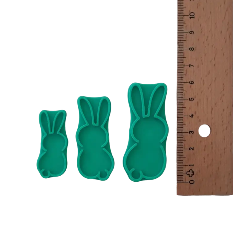 Hasen Stempel 3er Set - osterstempel