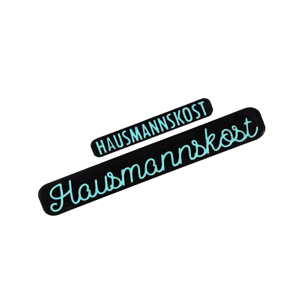 Hausmannskost - Stempel - Spruchstempel