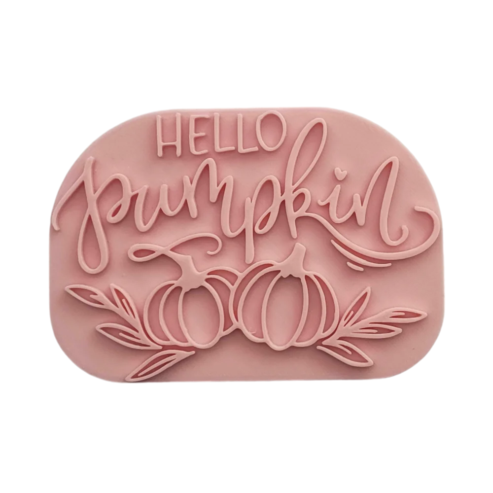 Hello pumpkin - Prägestempel - Spruchstempel