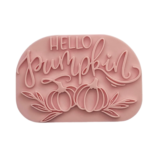 Hello pumpkin - Prägestempel - Spruchstempel