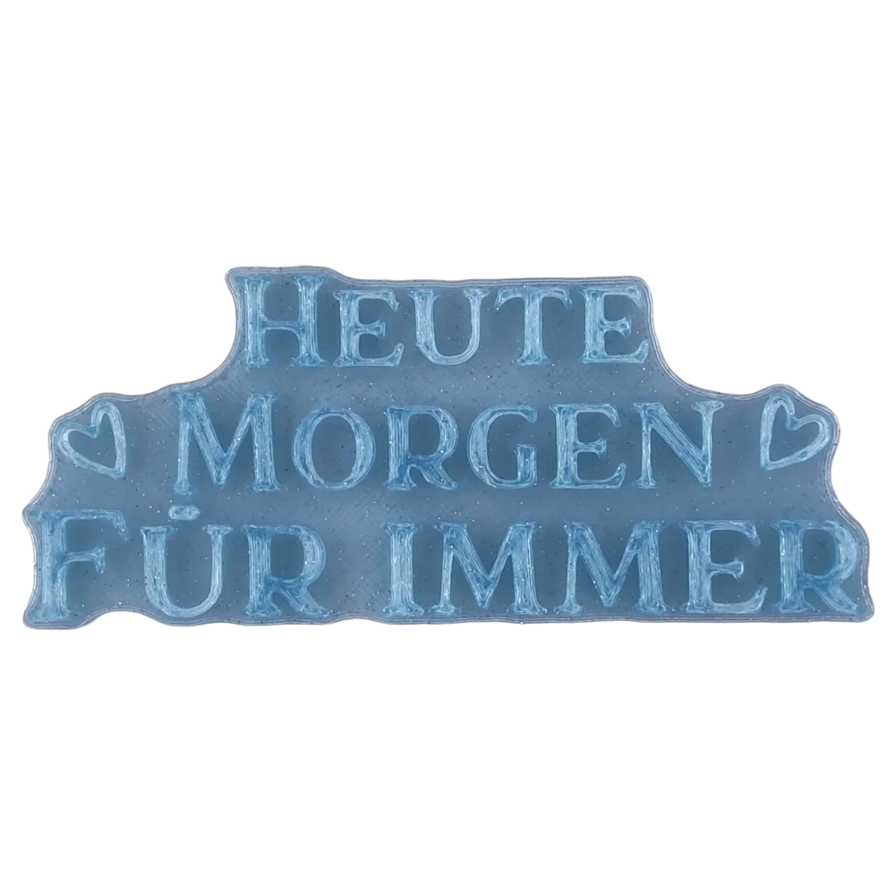 Heute Morgen Für immer - Stempel - Minseart