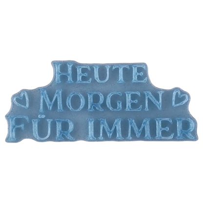 Heute Morgen Für immer - Stempel - Minseart