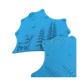 Hirsch im Winterwald - Keramikstempel Prägestempel - Spruchstempel