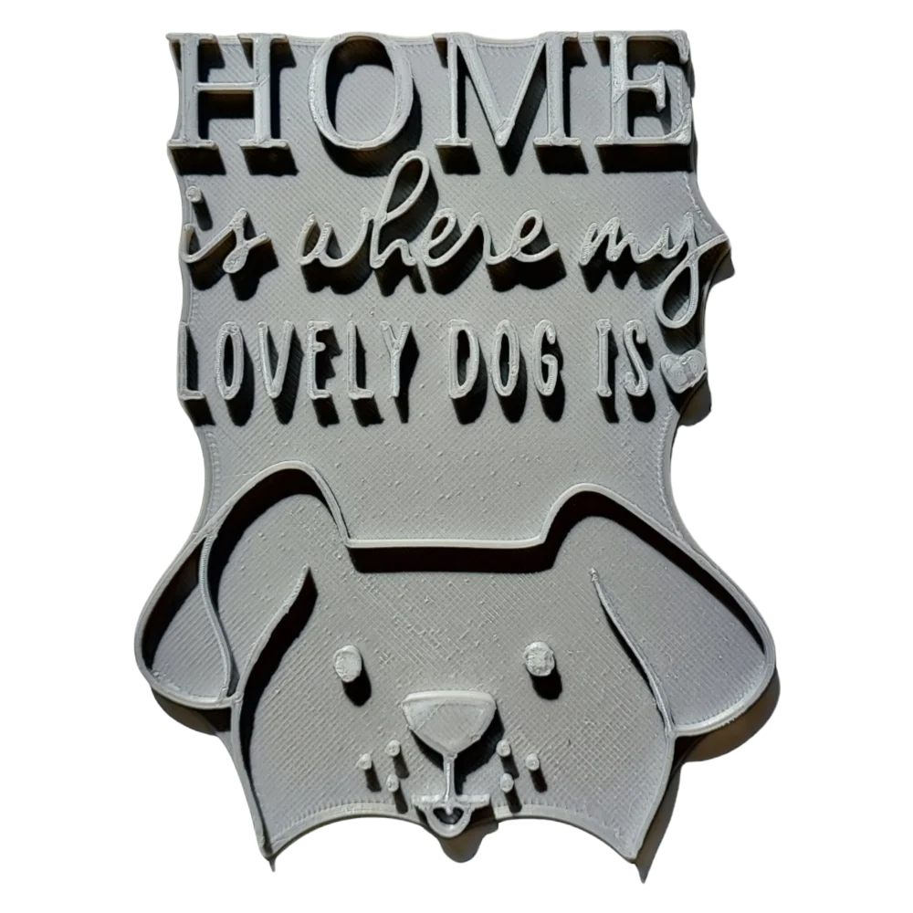 Home is where my lovely dog is - Stempel - Minseart