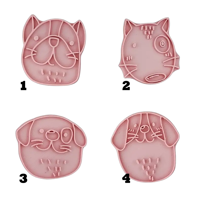 Hundequartett - Stempelset - Minseart
