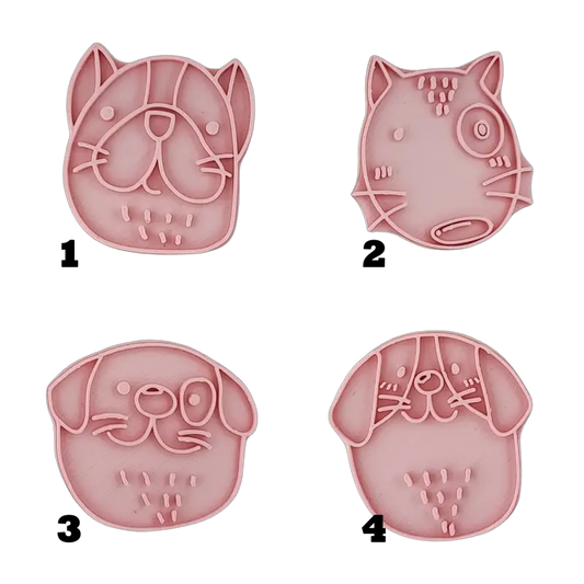 Hundequartett - Stempelset - Minseart