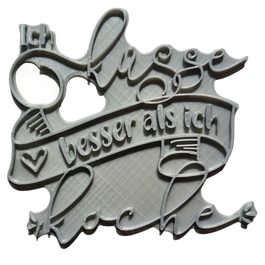 Ich küsse besser als ich koche - Stempel - Minseart