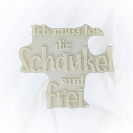 Ich muss los die Schaukel wird frei - Stempel - Minseart