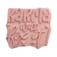 Karma will fix it - Prägestempel - Spruchstempel
