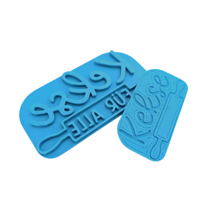 Kekse für alle - Keramikstempel Prägestempel - Spruchstempel