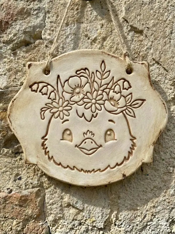 Keramikstempel ’Küken Sanft’ – Niedliches Ostermotiv (12cm - 19cm) - osterstempel