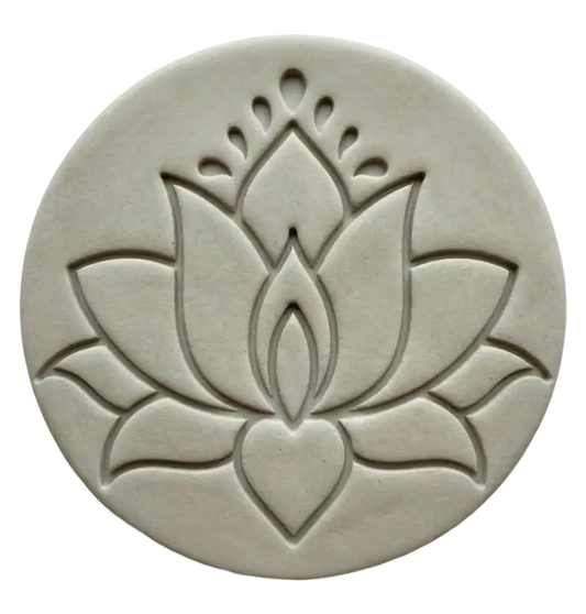 Keramikstempel ’Mystischer Lotus’ Prägestempel