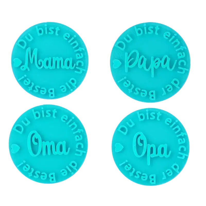 Keramikstempel-Spar-Set: Du bist der/die Beste 4er Set