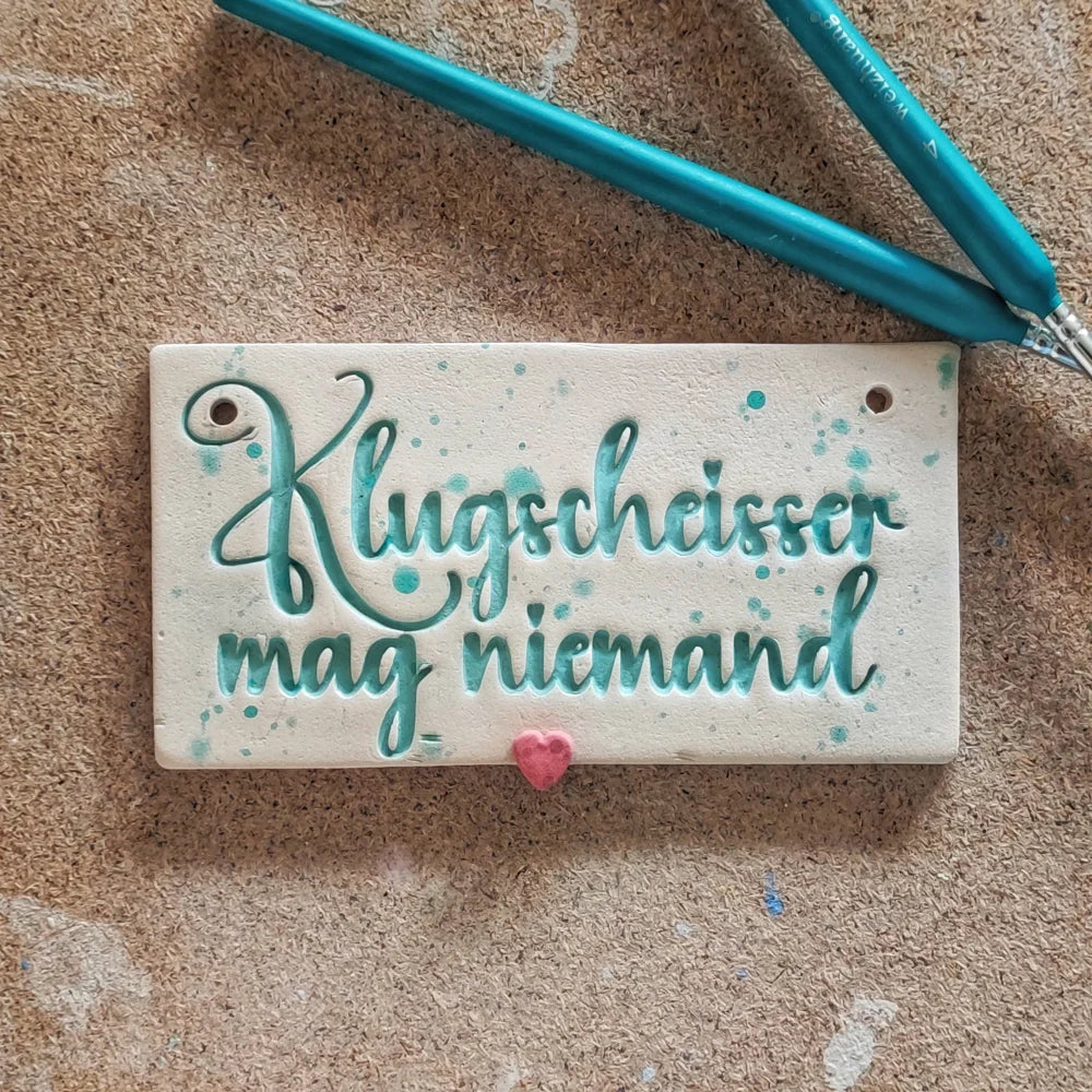 Klugscheisser mag niemand - Stempel - Minseart