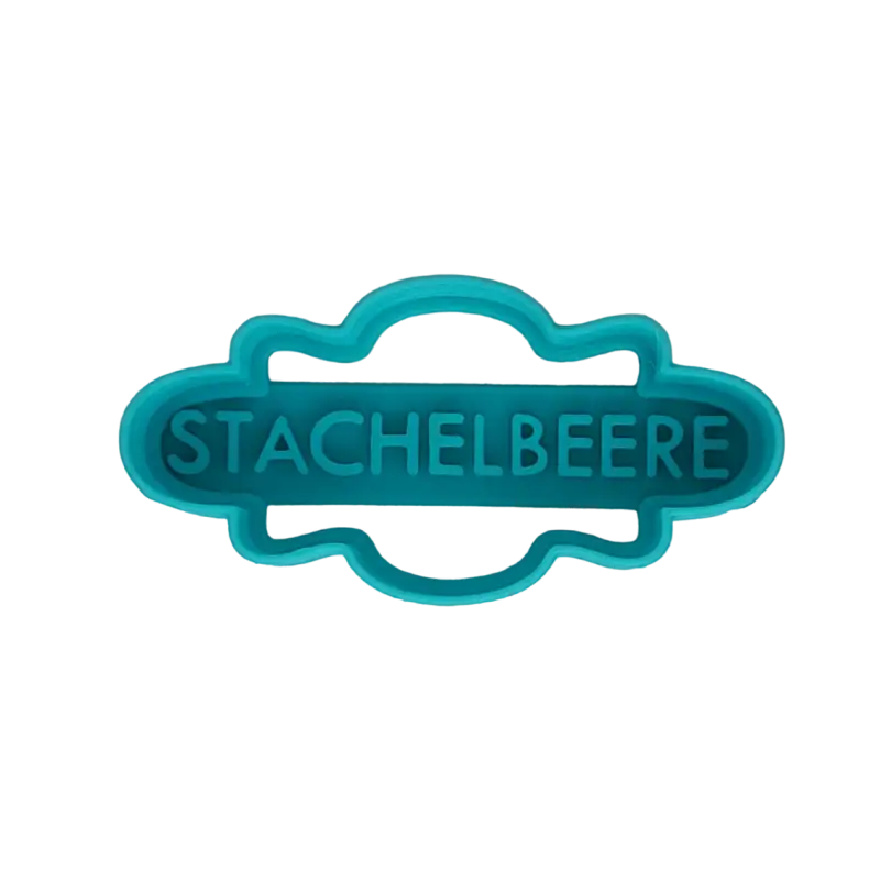 Kräuter - Obst - Gemüse - Stempel wahlweise mit passendem Ausstecher - Minseart
