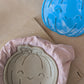 Ceramic stamp "Gentle Duckling" – Cute view with floral splendor (12cm - 19cm)
