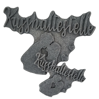 Kusshaltestelle - Stempel - Minseart