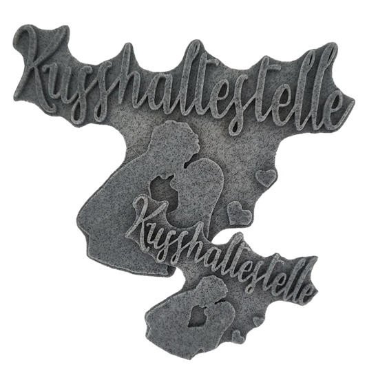 Kusshaltestelle - Stempel - Minseart