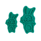 Lachender Hase - osterstempel