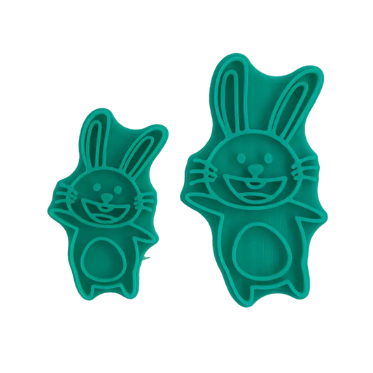Lachender Hase - osterstempel