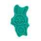 Lachender Hase - osterstempel