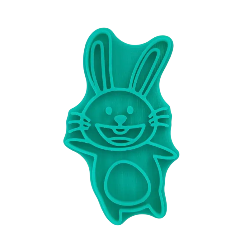 Lachender Hase - osterstempel