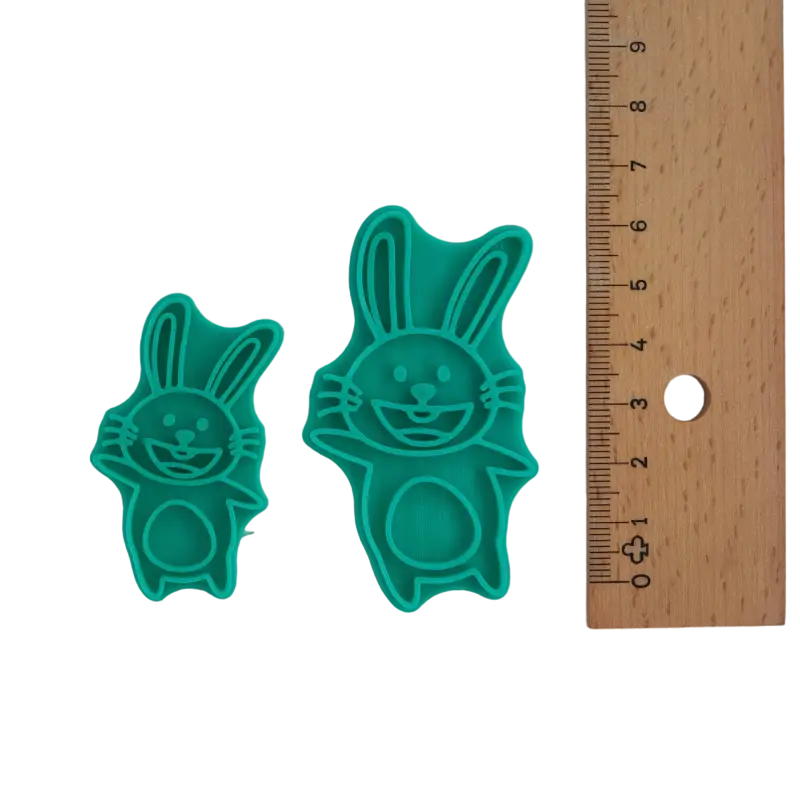 Lachender Hase - osterstempel