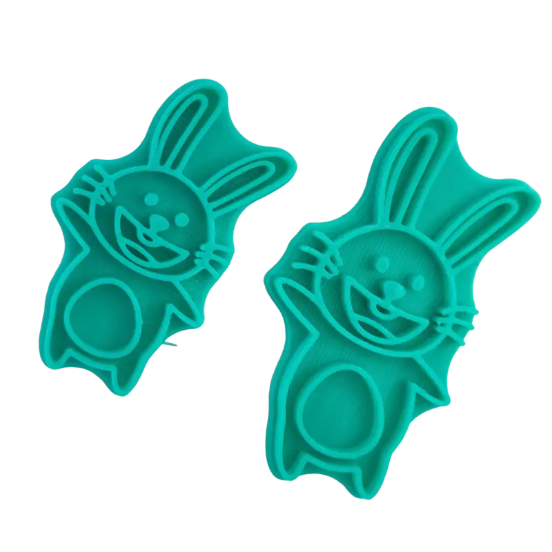 Lachender Hase - osterstempel