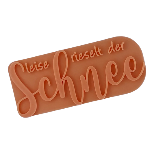 Leise rieselt der Schnee - Stempel - Minseart
