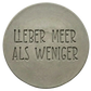 Lieber Meer als weniger - Stempel - Spruchstempel