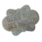 Lieber Meer als weniger - Stempel - Spruchstempel